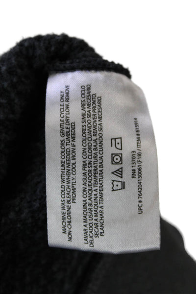 Orvis Mens Cotton Long Sleeve Zippered Pullover Sweatshirt Gray Size XL