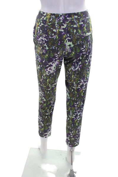 Lululemon Womens Abstract Print Drawstring Waist Pants Multicolor Size 4