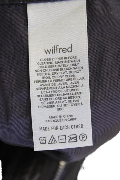 Wilfred Womens Faux Leather Five Pocketed Short Shorts Dark Brown Size 6
