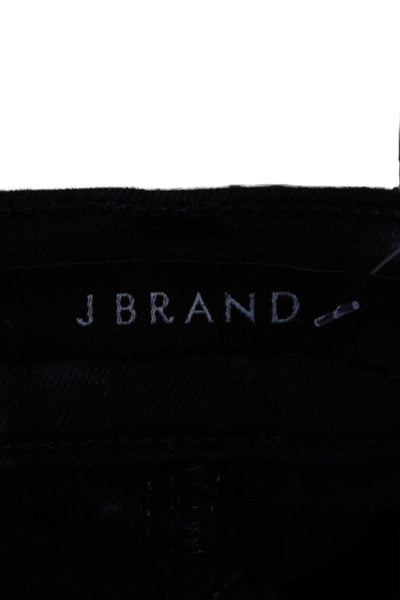 J Brand Womens Tie-Dye Mid-Rise Zippered Skinny Denim Jeans Blue Size 27