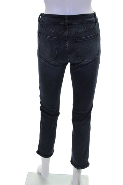 DL1961 Womens Cotton Zippered Mid-Rise Straight Denim Jeans Blue Size 26