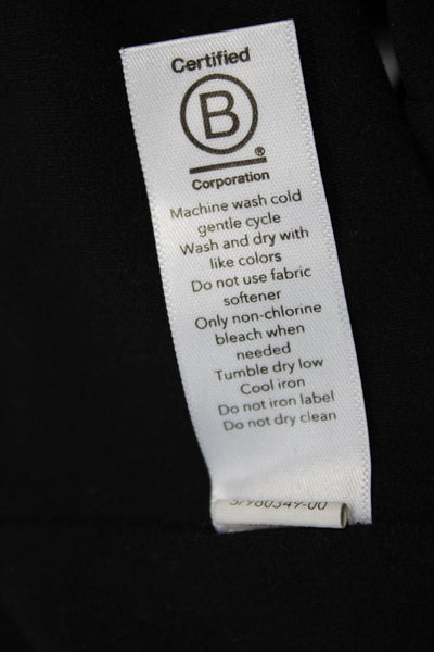 Athleta Womens Elastic Waist Tapered Jogger Pants Black Size M