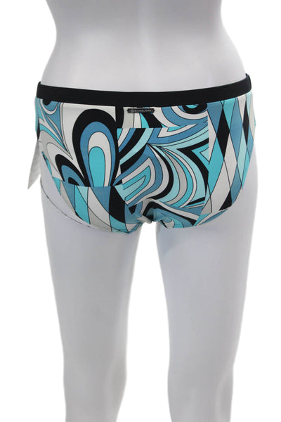 Michael Michael Kors Summer Blue Classic Bikini Abstract Bottom Blue Size XS