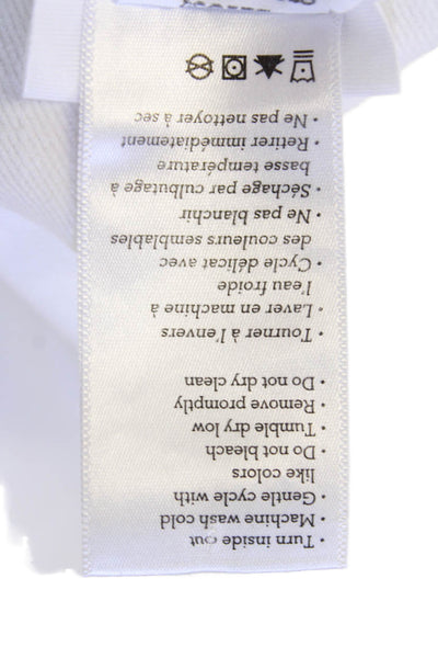Paige Womens Cotton Skyline Ankle Peg Skinny Zip Fly Denim White Size 27