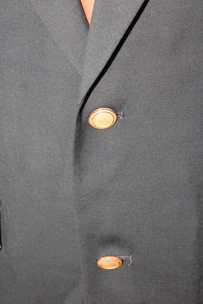 Hart Schaffner Marx Men's Lined Long Sleeves Two Button Jacket Green Size 40