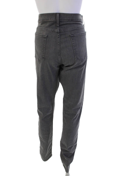 Rag & Bone Womens Cotton Mid Rise Five Pocket Slim Fit Jeans Gray Size 32