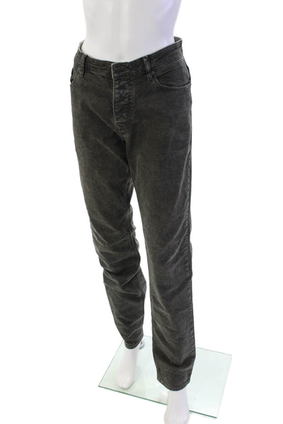 Zadig & Voltaire Womens Cotton Mid Rise Five Pocket Slim Fit Jeans Gray Size 32