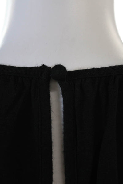 Z Supply Womens Sleeveless Drawstring Waist Jumpsuit Black Size S