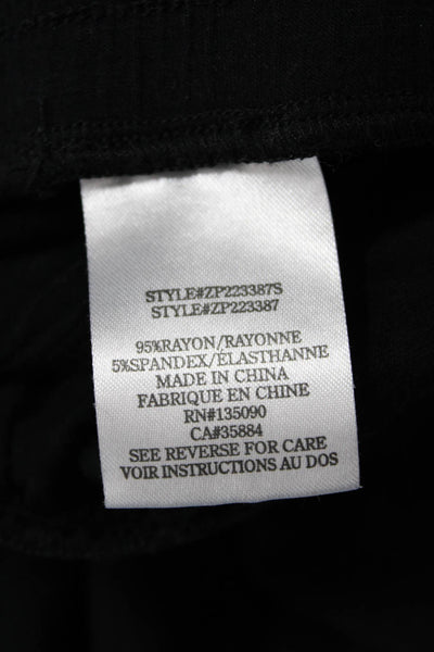 Z Supply Womens Sleeveless Drawstring Waist Jumpsuit Black Size S