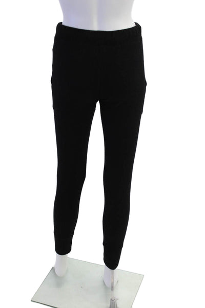 Joie Womens Soft Drawstring Mid-Rise Skinny Lounge Pants Black Size XS