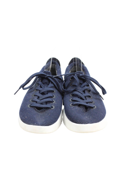 Allbirds Mens Tree Piper Lace-Up Casual Classic Sneakers Blue Size 11