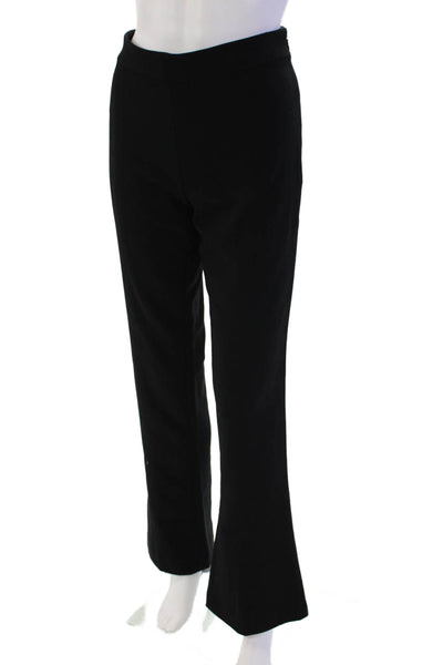 Club Monaco Womens High Rise Flare Leg Dress Pant Trousers Black Size 6