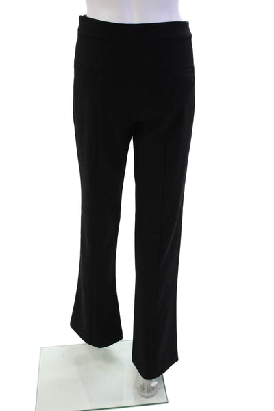 Club Monaco Womens High Rise Flare Leg Dress Pant Trousers Black Size 6