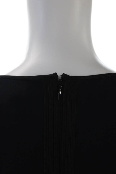 Rag & Bone Women's Round Neck Sleeveless Slit Hem Tank Top Navy Blue Size S