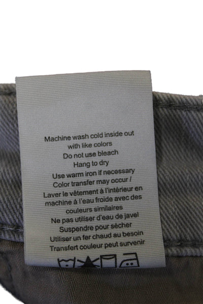 Rag & Bone Mens Cotton Denim Five Pocket Slim Fit Jeans Gray Size 29X32
