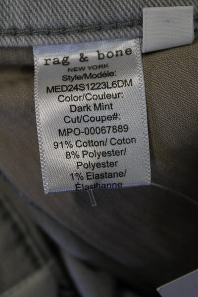 Rag & Bone Mens Cotton Five Pocket Button Closure Slim Fit Jeans Gray Size 29X32