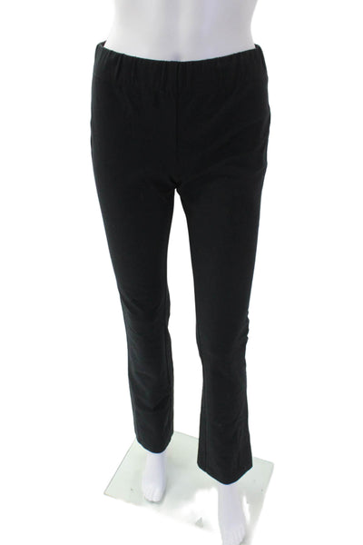 Kobi Halperin Women's Elastic Waist Straight Leg Pull-On Pants Black Size XS