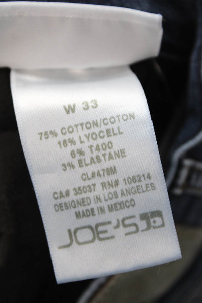 Joes Jeans Womens Cotton The Braxton Straight & Narrow Jeans Blue Size 33