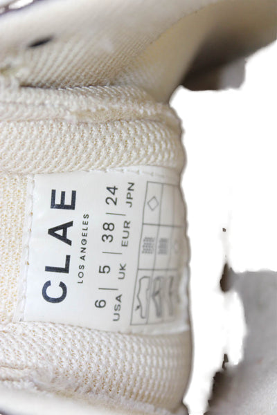Clae Women's Round Toe Colorblock Rubber Sole Sneakers Athletic Sneakers Size 8