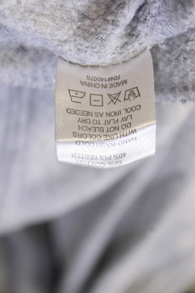 Generation Love Womens Cotton Blend Crew Neck Sweatshirt Top Gray Size XS