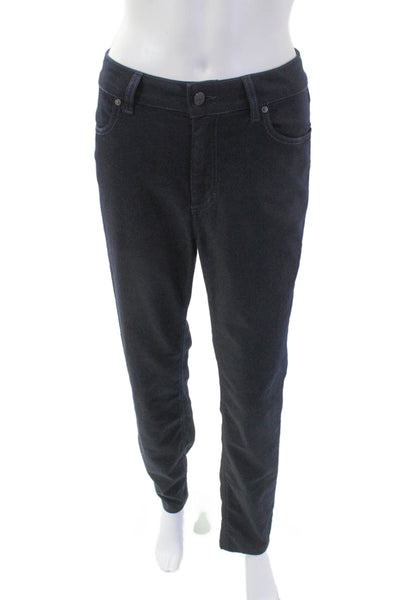 Escada Sport Womens Cotton Mid Rise Five Pocket Skinny Jeans Black Size 42