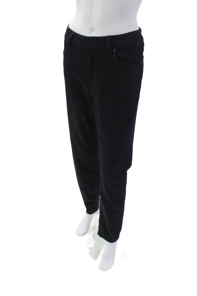 Escada Sport Womens Cotton Mid Rise Five Pocket Skinny Jeans Black Size 42