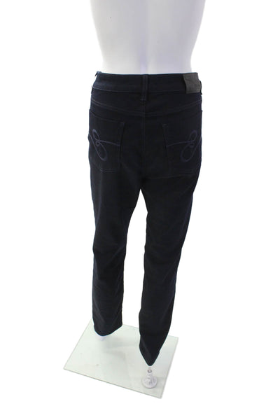 Escada Sport Womens Cotton Mid Rise Five Pocket Skinny Jeans Black Size 42