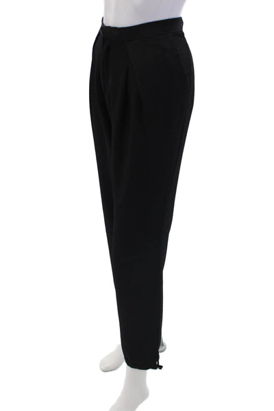 Comptoir Des Cotonniers Womens Pleated Front Dress Pants Black Size EUR 40
