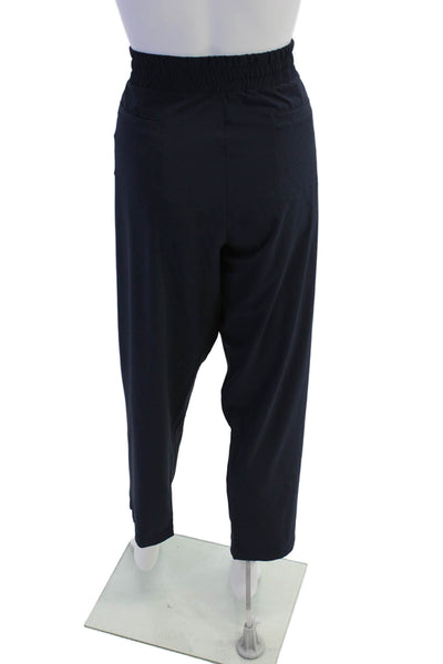Tail Womens Pull On Pintucks Jogger Pants Night Navy Blue Size Extra Large