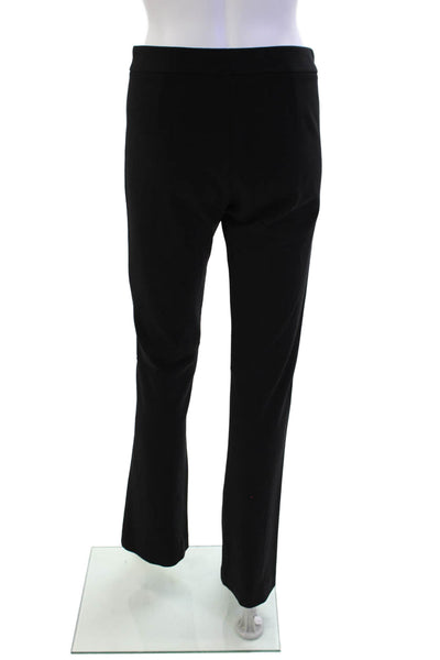 Elie Tahari Womens Tailored Straight Leg Zip Fly Trouser Pants Black Size 6