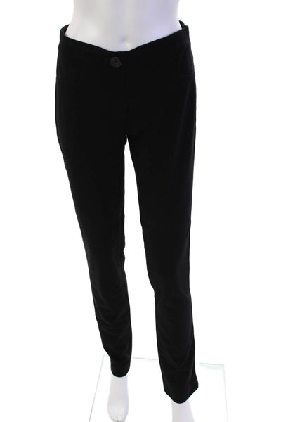Elie Tahari Womens Tailored Trouser Zip Fly Ankle Leggings Black Size 6