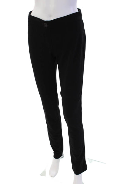Elie Tahari Womens Tailored Trouser Zip Fly Ankle Leggings Black Size 6
