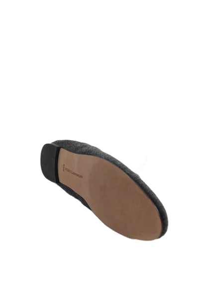 Rebecca Minkoff Womens Slide On Ballet Flats Marble Gray Size 8.5 Medium