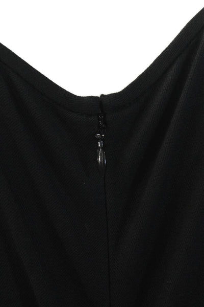 Derek Lam 10 Crosby Womens Sleeveless A Line Dress Black Cotton Size 2
