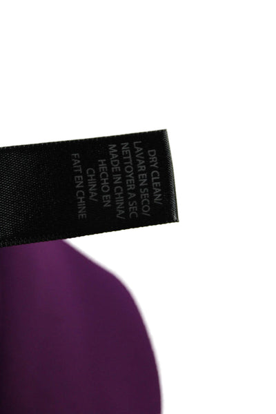 Rachel Zoe Womens Back Zip Sleeveless Keyhole Sheath Dress Purple Size 2