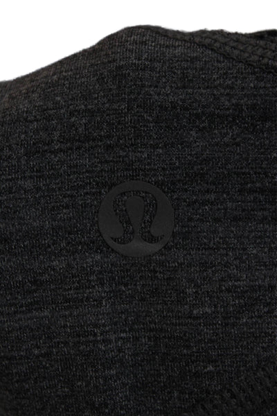 Lululemon Womens Lined High Waisted Ankle Fitted Leggings Gray Size XS
