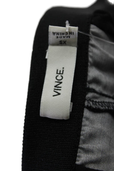 Vince Womens Elastic Waist Cuffed Hem Joggers Gray Size XS