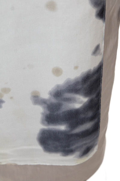 Rachel Roy Womens Colorblock Spotted Print Pencil Skirt Beige Size 4