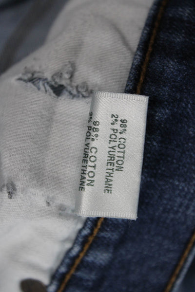 J Brand Mens Zipper Fly Medium Wash Classic Straight Leg Jeans Blue Size 30