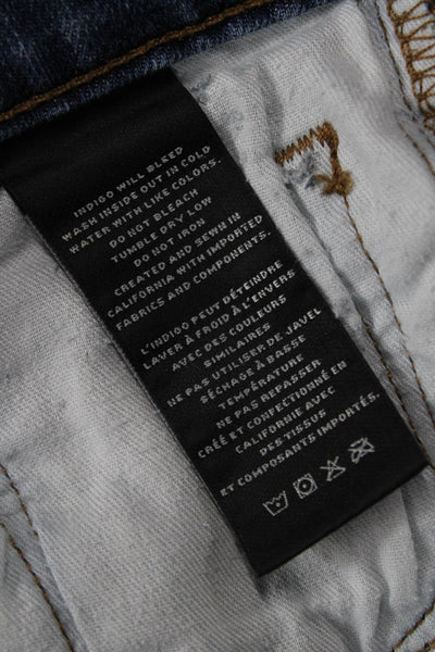 J Brand Mens Zipper Fly Medium Wash Classic Straight Leg Jeans Blue Size 30