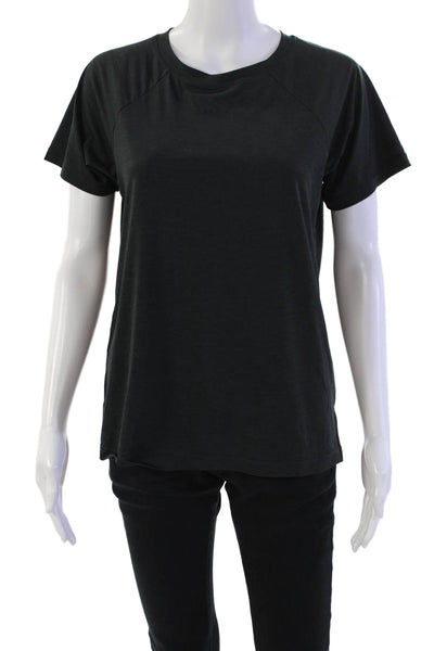 All Access Womens Short Sleeve Scoop Neck Security Tee Shirt Black Size XS