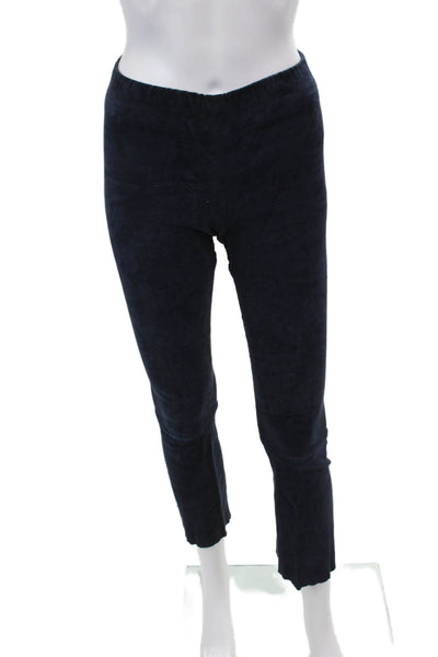 Shari's Place Womens Stretch Pull-On Low-Rise Skinny Pants Blue Size 0