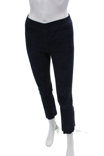 Shari's Place Womens Stretch Pull-On Low-Rise Skinny Pants Blue Size 0