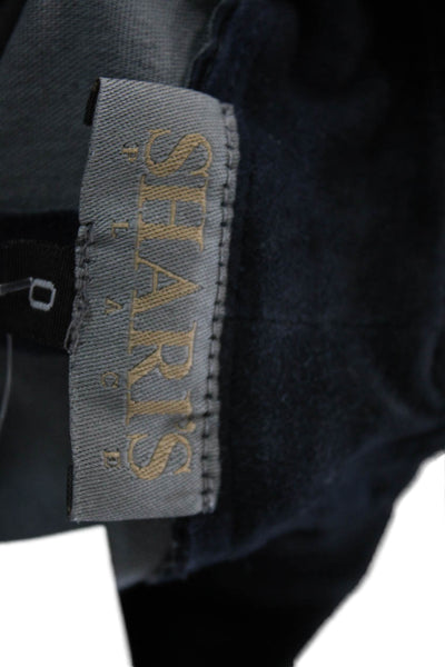 Shari's Place Womens Stretch Pull-On Low-Rise Skinny Pants Blue Size 0