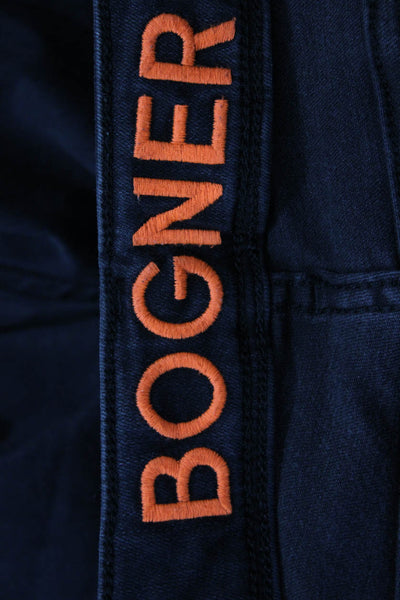 Bogner Womens Cotton Five Pocket Mid Rise Casual Skinny Jeans Black Size 32