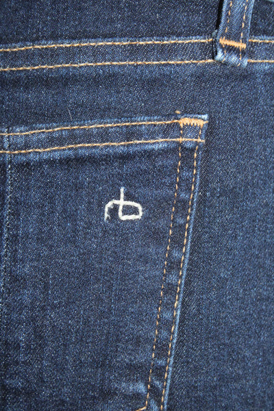 Rag & Bone Jean Womens High Rise Skinny Leg Heritage Wash Jeans Blue Size 25