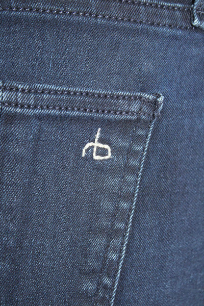 Rag & Bone Jean Womens High Rise Skinny Leg Jeans Indigo Blue Cotton Size 25