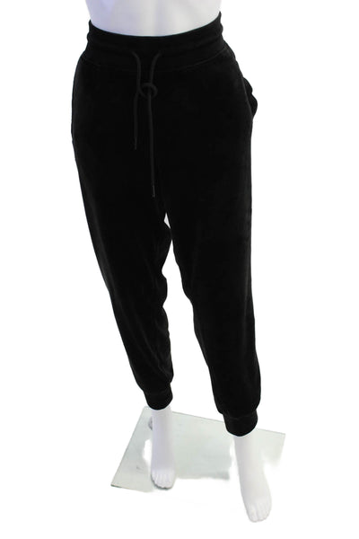 Marc New York Performance Womens Velour Pattern Sweatpants Black Size XL