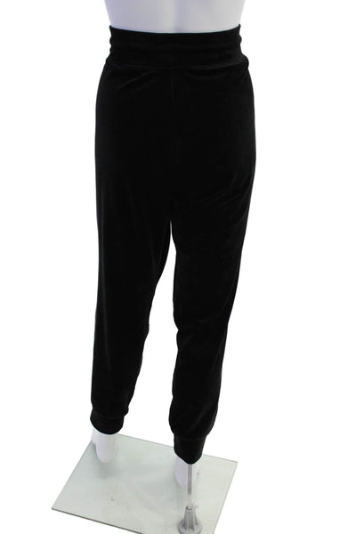 Marc New York Performance Womens Velour Pattern Sweatpants Black Size XL