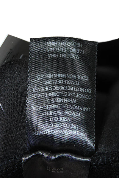 Marc New York Performance Womens Velour Pattern Sweatpants Black Size XL